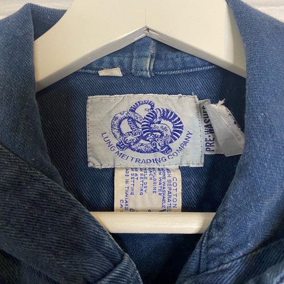 Vintage Denim Hoodie - Picture 2 of 3